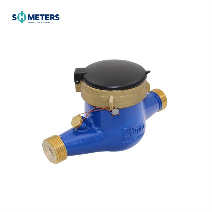 25mm Digital Brass Body Multi Jet Water Meters