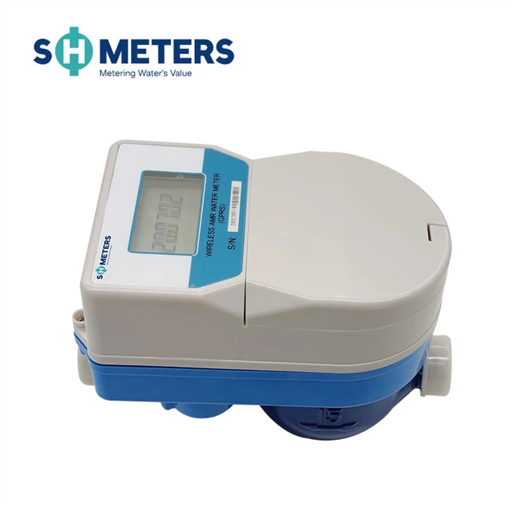 Wired Control Water Meter With Valve For AMR System